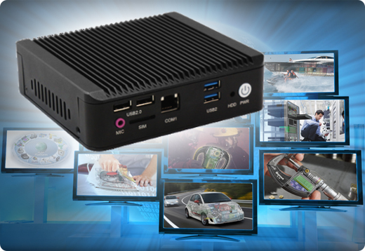 Industrial Computer Fanless MiniPC Nuc IBOX-501 N6